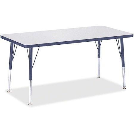 Jonti-Craft TABLE, RECTANGLE, 24X48, GY/NY JNT6403JCE112